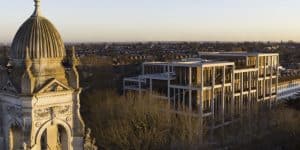 The-project-site-was-constrained-in-area-by-adjacent-University-buildings-the-busy-Penrhyn-Road-and-an-adjacent-street